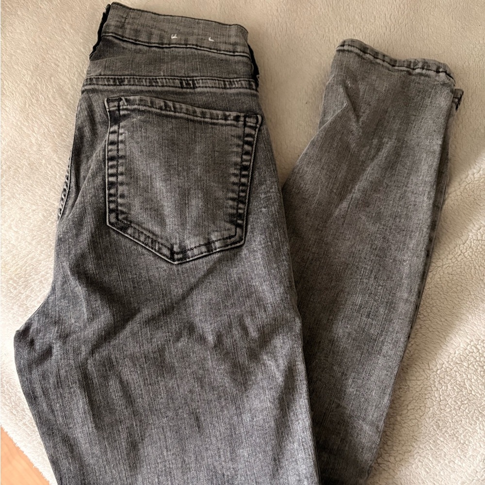 Garage Women's Gray Straight Leg Jeans